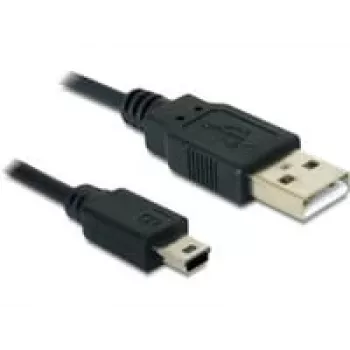 USB kábel DeLOCK USB 2.0-A / USB mini-B 5pin 0,70 m