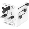 Cestovný adaptér 20W GaN Nomad 2xUSB-C + 1xA