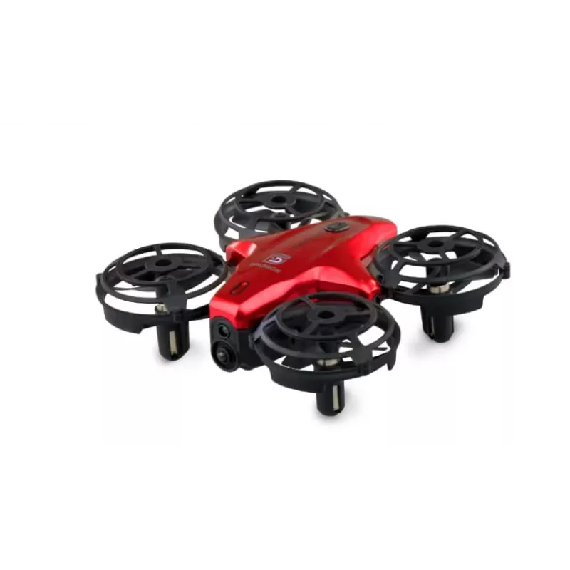 Kamerový dron Amewi 25324 mini dron 300 mAh čierna červená