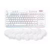 Logitech G715 Wireless herná klávesnica - Off White - Fra - Central (920-010459)