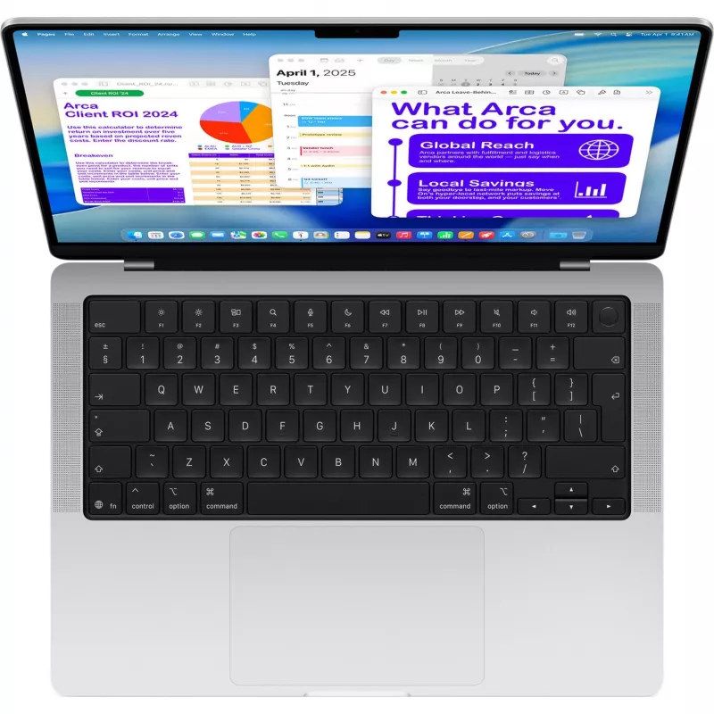 Apple MacBook Pro Space Black MDE04D/A – 35,6 cm (14 inch), čip M5 10-Core, 10-Core GPU, 16 GB RAM, 512 GB SSD / bez napájacieho zdroja