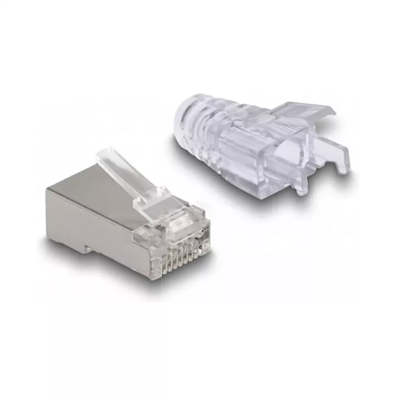 DeLOCK RJ45 modulárny konektor Cat.6 50 ks s ochrannými priechodkami proti zlomeniu