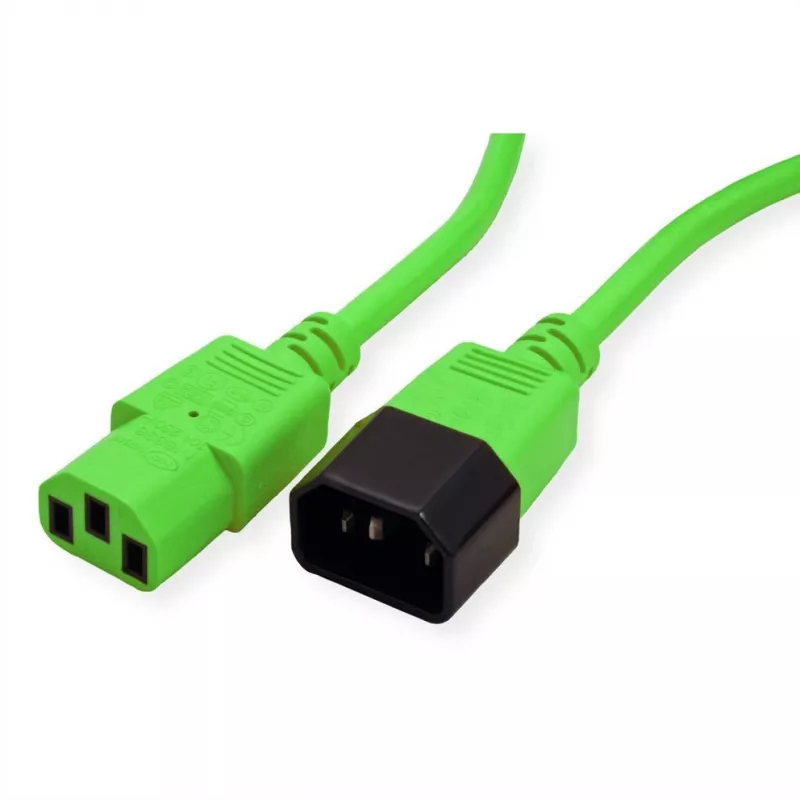 ROLINE 19.08.1534 napájací kábel zelený 3 m IEC 320 (19.08.1534)