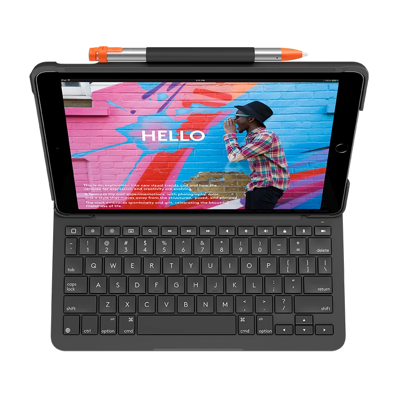 Klávesnica Logitech slim Folio pre iPad (7., 8. & 9. generácia)