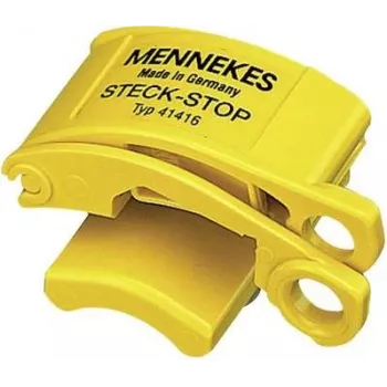 MENNEKES 41416 káblový zámok žltý (41416)