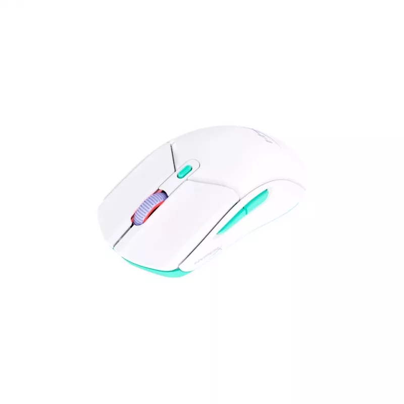 HyperX Pulsefire Haste 2 Core Wls - herná myš (biela/zelená/fialová)