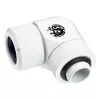 Bitspower BP-DWE90RMLA14 Advanced Multi-Link otočný adaptér 90°, G1/4 vonkajší závit na tvrdú rúrku s vonkajším priemerom 14 mm, biely