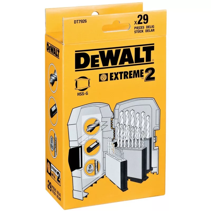 Sada vrtákov DeWALT DT7926