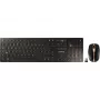 CHERRY DW 9100 tenká klávesnica myš vrátane Universal RF Wireless + Bluetooth QWERTZ Deutsch čierna