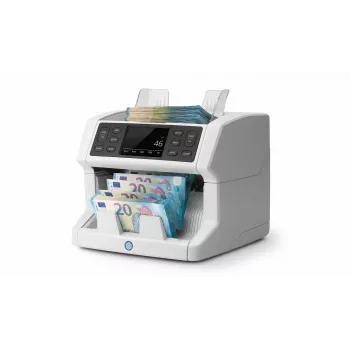 Počítačka bankoviek Safescan 2850 biela LCD AC 110-240V