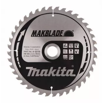 Makita MakBlade kotúč na okružnú pílu 26 cm 1 kus