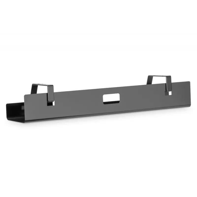 Digitus DA-90450 káblový manažment vanička 600x135x108mm čierna oceľ 1