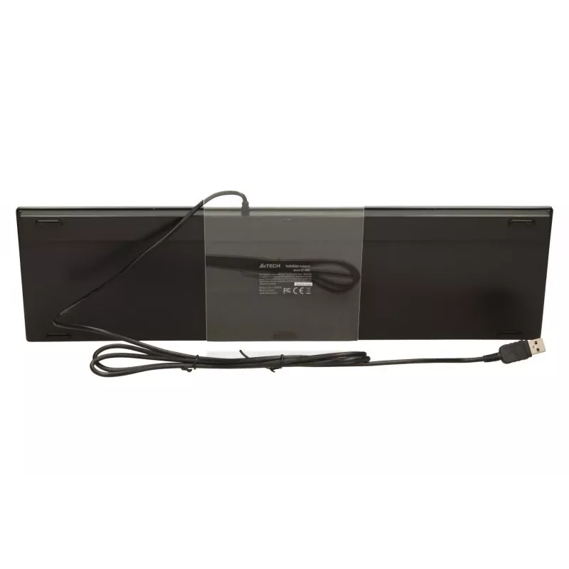 A4Tech KV-300H klávesnica USB QWERTY čierna, sivá
