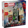 LEGO Marvel Set 76324 Spider-Man vs. Oscorp, 808 dielov, 8 minifigúrok, od 10 rokov