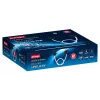 LED nástenné svietidlo ActiveJet AJE-CAMELIA NW — 2400 lm, 4000 K, 16 W, čierna, 1580×120×65 mm, IP20
