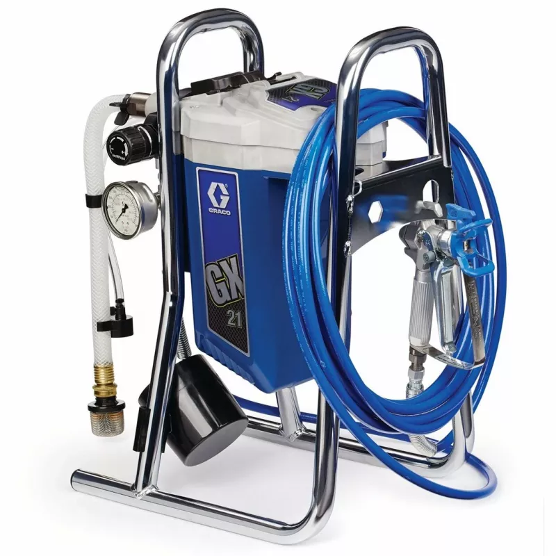 Airless striekacia pištoľ na farbu GRACO GX 21 17G183 s dýzou 0,015 palca