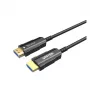 Unitek C11072BK-20M optický kábel HDMI 2.0 AOC 20 m, 4K 60 Hz, čierny