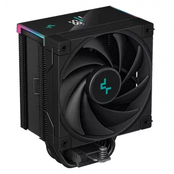 Vzduchový chladič DeepCool AK500S Digital 120 mm, 5 heatpipes, PWM ventilátor, 1850 ot/min, 68,99 CFM, 2,19 mmH2O, čierny