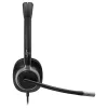 Monaurálny USB káblový headset Poly Mission 615 — hmotnosť 117,5 g