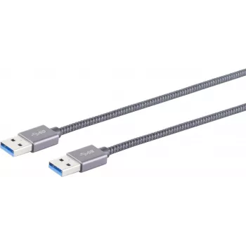 USB kábel S/CONN 13-37010 USB 3.2 Gen 2 0,5 m