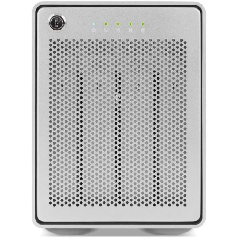 Mercury Elite Pro Quad, skrinka na disky strieborná, USB 3.2 Gen 2, pripravená na RAID