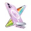Torras Pstand Series puzdro pre iPhone 16 Plus — priehľadné ochranné puzdro s integrovaným stojanom