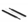Suchý zips na káble DeLOCK 19010 150x12mm čierna 10 ks