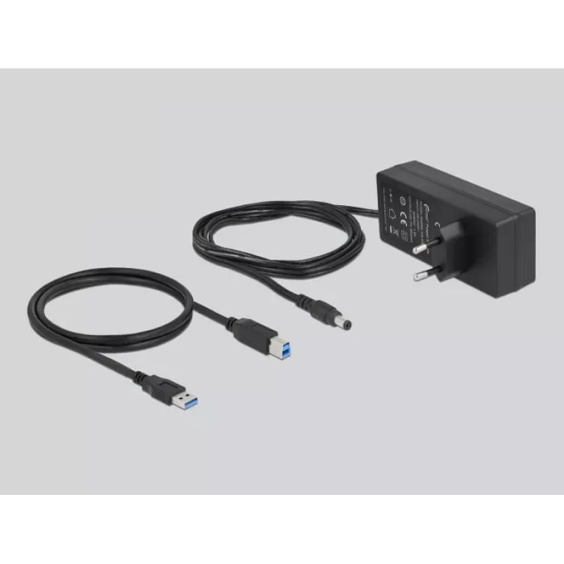 DeLOCK externý 5 Gbps USB hub s 10 portami + prepínač