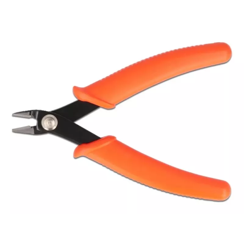 Bočné štípacie kliešte DeLOCK bočné štípacie kliešte oranžové 12,7 cm