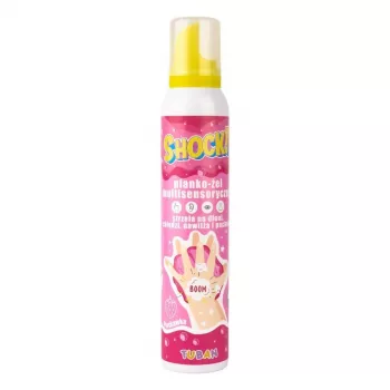 TUBAN Tuban SHOCK! Multisenzorický penový gél jahoda 200 ml (červená)