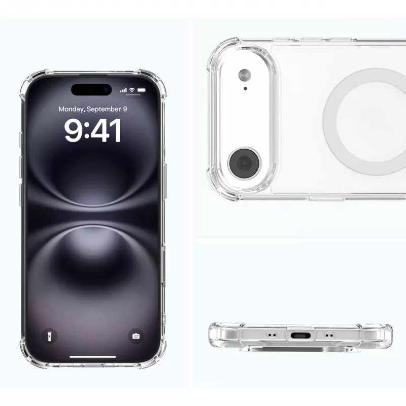 Obal Border Case 4smarts Ibiza pre Apple iPhone 17 Air 16,8 cm transparentný