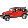 Model terénneho vozidla BRUDER JEEP Wrangler Unlimited Rubicon