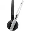EPOS IMPACT DW Office ML - EU headset bezdrôtový in-ear, hlavový most, nákrčník kancelária/call centrum nabíjacia stanica čierna, strieborná