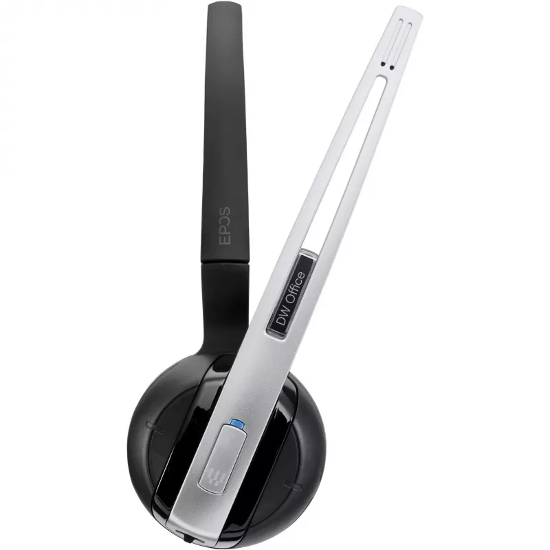 EPOS IMPACT DW Office ML - EU headset bezdrôtový in-ear, hlavový most, nákrčník kancelária/call centrum nabíjacia stanica čierna, strieborná