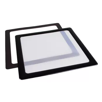 DEMCiflex protiprachový filter 120 mm, štvorcový – čierna/biela