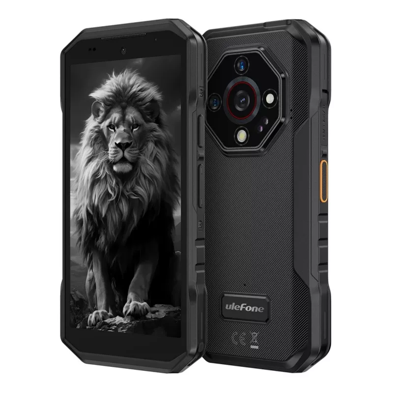 Ulefone Armor X32 Pro 5G smartfón, 5,65 palca, 8 GB RAM, 256 GB, IP69K, Android 14, Future Black