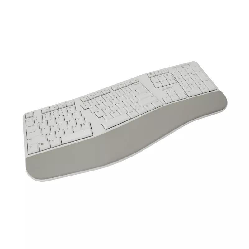 Bezdrôtová klávesnica SBOX WK-905 US — béžová, bezdrôtové USB pripojenie, US rozloženie