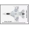 Stavebnica Cobi F-16C Fighting Falcon – 463 dielov, modelová stavebnica v mierke