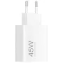 Xiaomi BHR07SLEU napájací adaptér Turbo Charging 45 W, USB-A, HyperCharge, zástrčka EU, biely