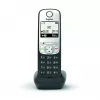 Gigaset A690HX analógový/DECT telefón identifikácia volajúceho čierny, strieborný
