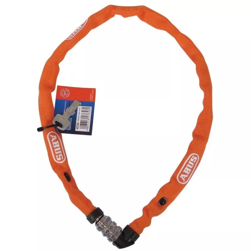 Reťazová zámka ABUS 57656 žltá 600 mm oceľ 200 g