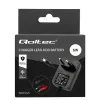 Nabíjačka batérií QOLTEC Charger AGM GEL STD 6V 1A pre 6V olovené batérie, AGM a Gel