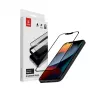 Tvrdené sklo ochrana displeja Crong pre iPhone 16e / 14 / 13 / 13 Pro — 3D plné pokrytie