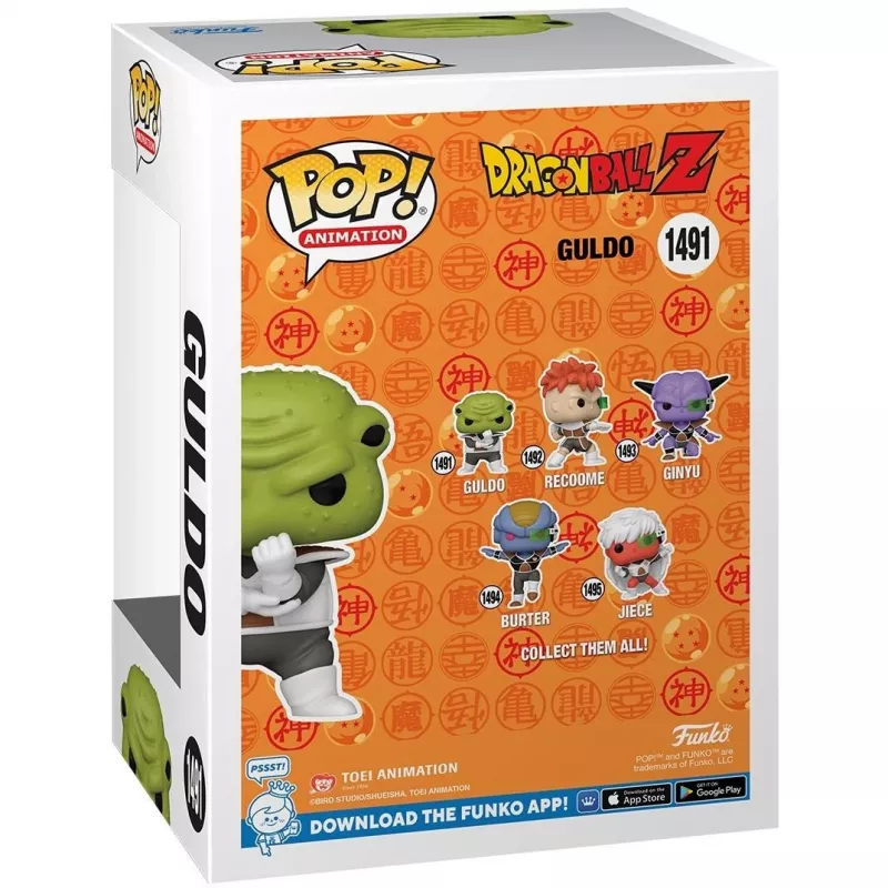 FUNKO POP Animation Guldo – zberateľská figúrka – Anime & Manga – 150 g (143278)