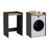 Top e Shop POLA skrinka do práčovne pre práčku – antracit / artisan dub