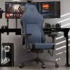 Hracia stolička Thunder X3 TEGC-2071101.B1 — ergonomická, moderná modrá, výškovo nastaviteľná a naklápacia