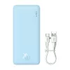Baseus Airpow lítium-polymérová (LiPo) 20000 mAh modrá