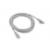Sieťový kábel LANBERG Cat6 RJ-45 na RJ-45 2 m F/UTP, CCA vodič, sivý