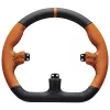 Sim-racing volant Asetek SimSports GT Rim Closed D koža oranžový