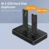 Qoltec 52274 M.2 SSD dokovacia stanica | NVMe | SATA | USB-C | DUAL 2 x 2TB